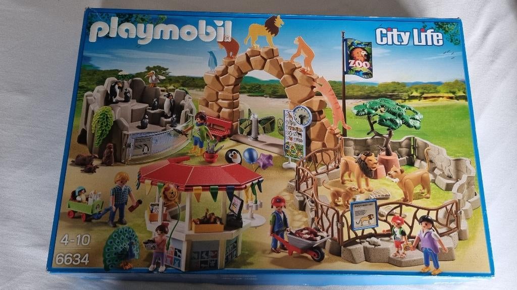 Playmobil Dierentuin, Ophalen, Zo goed als nieuw, Complete set