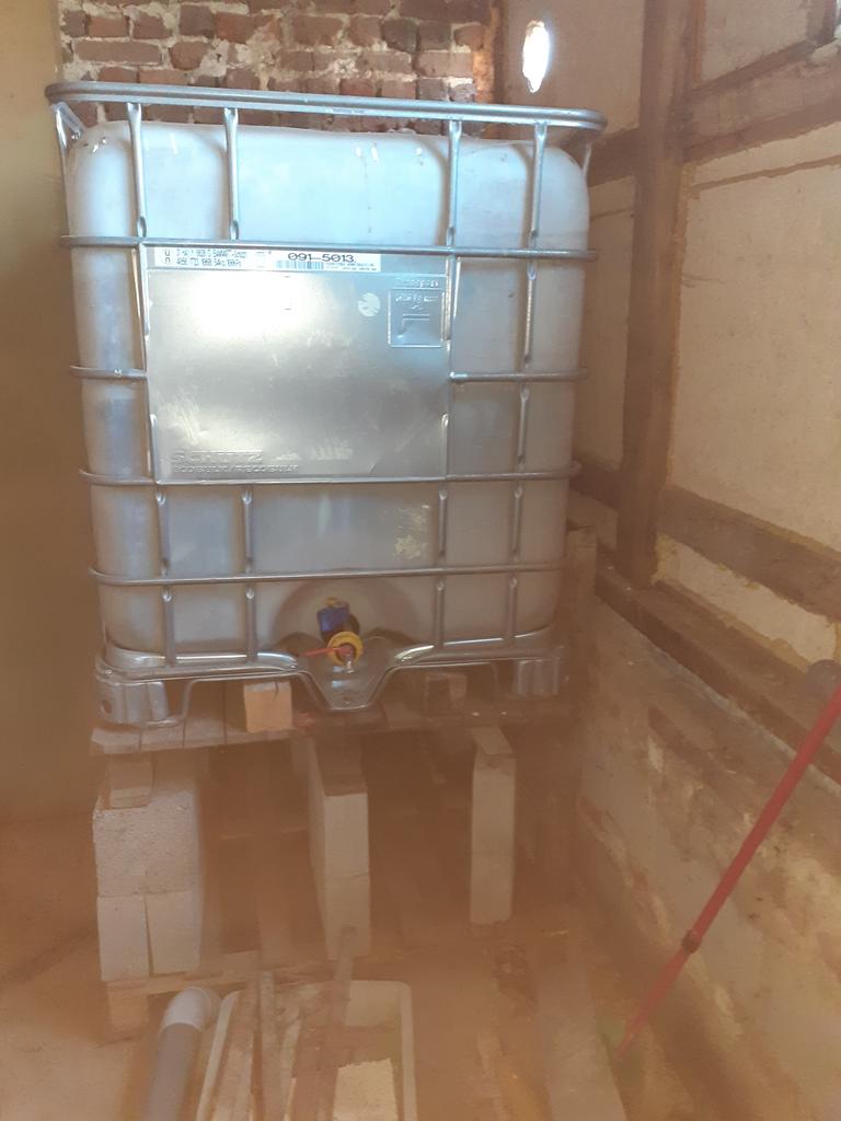 Waterton 1000liter, Tuin en Terras, Ophalen, Zo goed als nieuw, Met kraantje