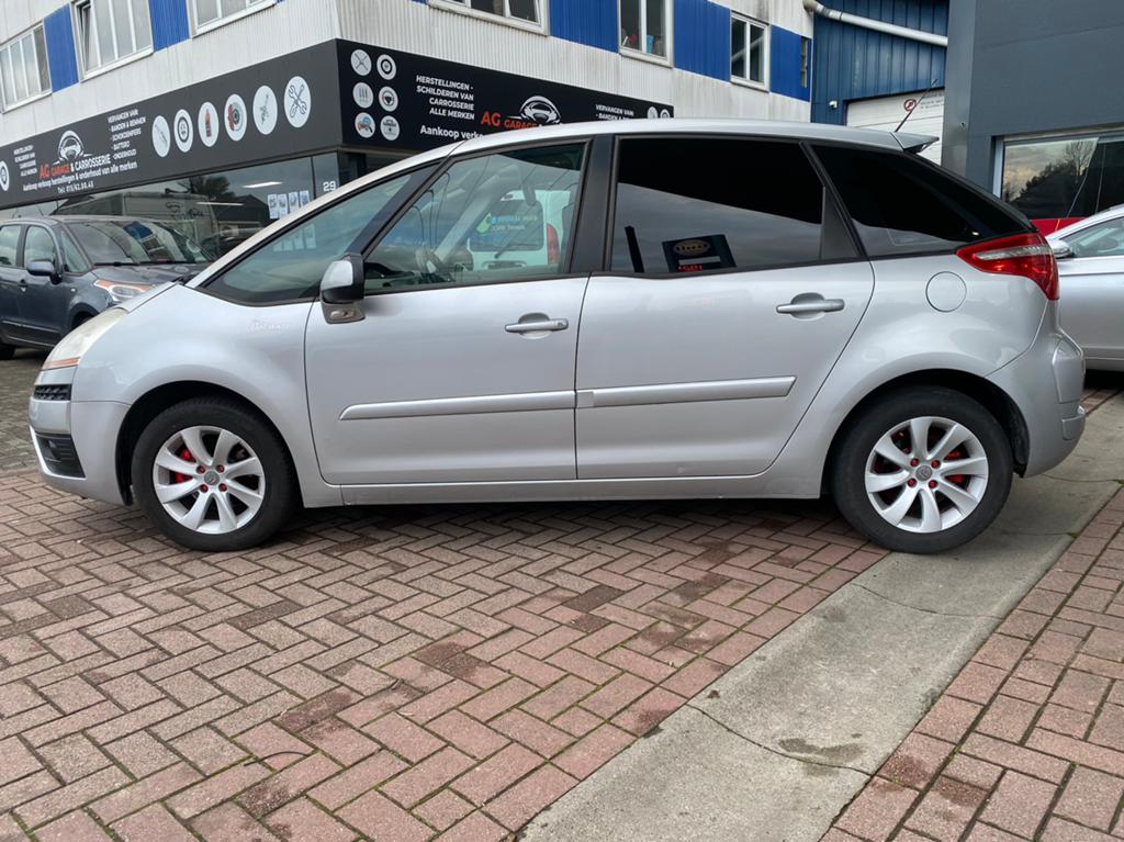 Citroën C4 Picasso 1.6 - ESSENCE - AIRCO - 175.000km - 2008, Autos, Argent ou Gris, Achat, Beige, Entreprise