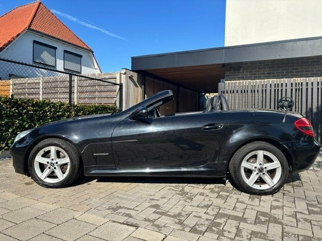 MERCEDES SLK 200 kompressor  CABRIO, 4 cilinders, Cabriolet, 1796 cc, Zwart