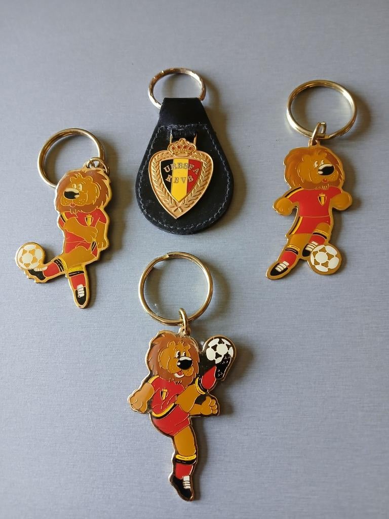 4 porte-clés Diables rouges coupe du monde 1994, Enlèvement ou Envoi, Comme neuf, Autres types