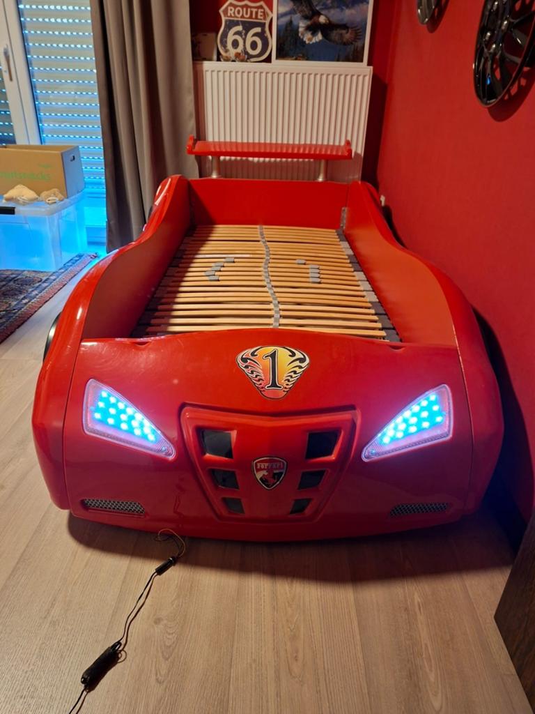 Autobed, Kinderen en Baby's, Kinderkamer | Bedden, Ophalen