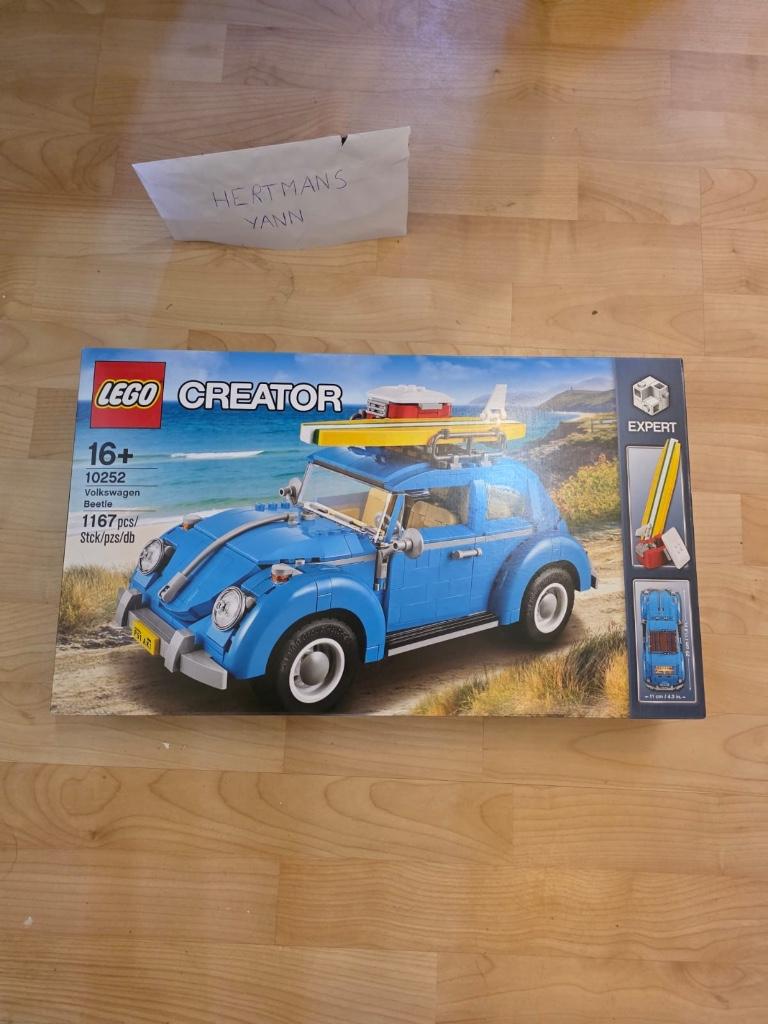 Lego Creator Volkswagen Beetle (10252), Ophalen of Verzenden, Nieuw, Complete set, Lego