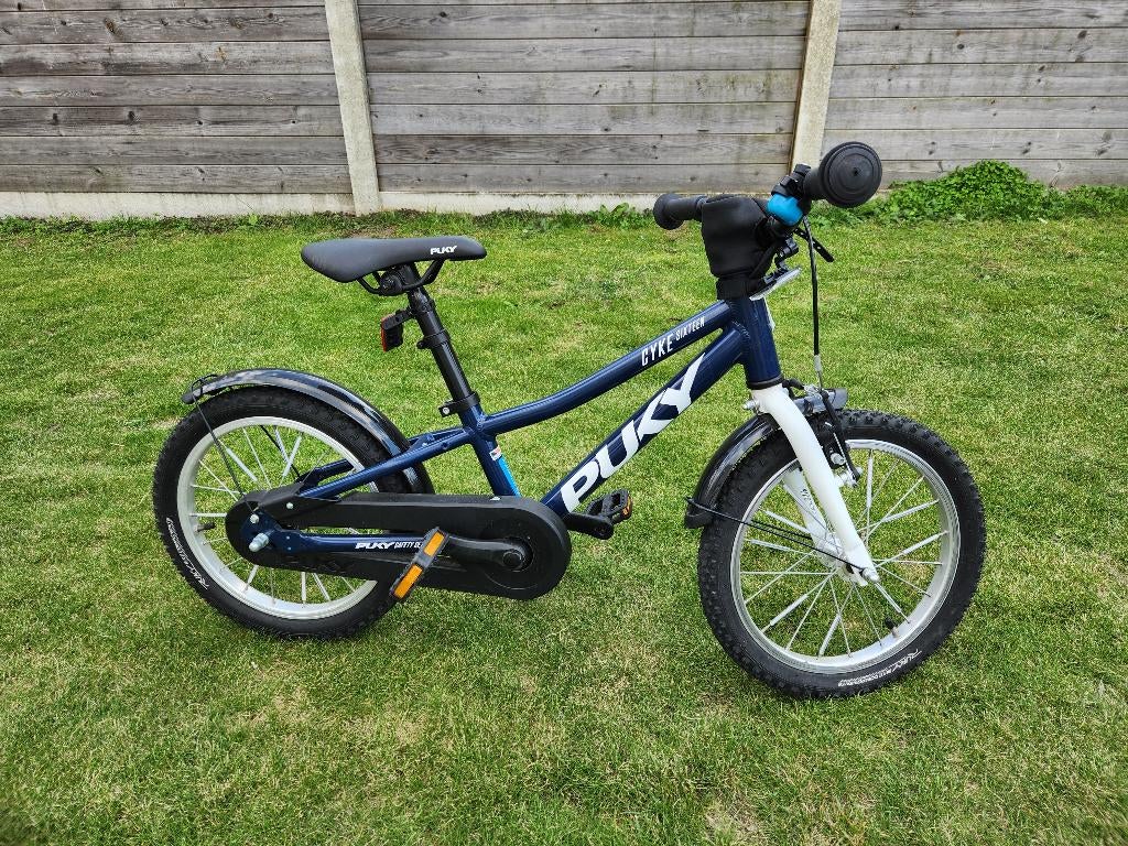 Kinderfiets 16", Ophalen, Terugtraprem, 16 tot 20 inch, Puky