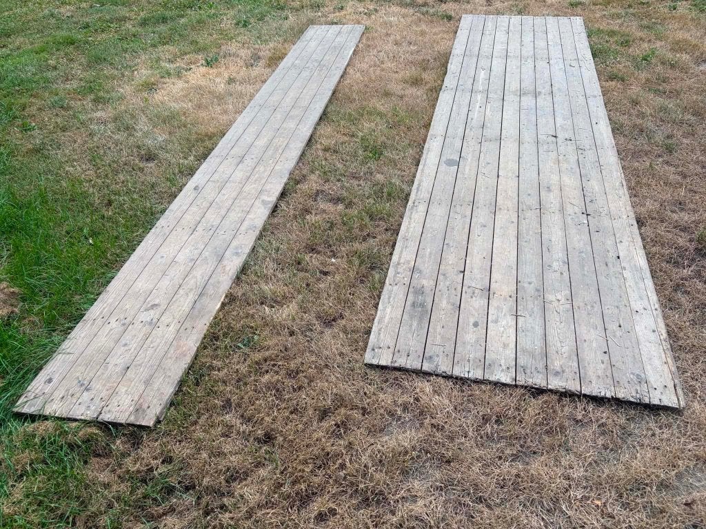 Houten vloer tent (te koop), Ophalen, Gebruikt, Feestartikel