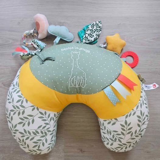 Sophie de Giraf Cosy Play Speelkussen/Tummy Time,Nieuwstaat, Kinderen en Baby's, Speelgoed | Babyspeelgoed, Ophalen, Zo goed als nieuw