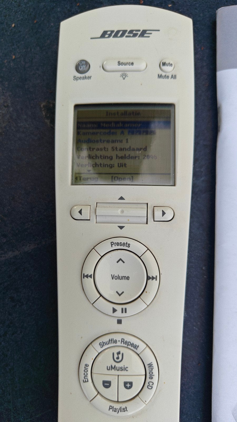 Télécommande Bose RC 48S2-40, Enlèvement ou Envoi