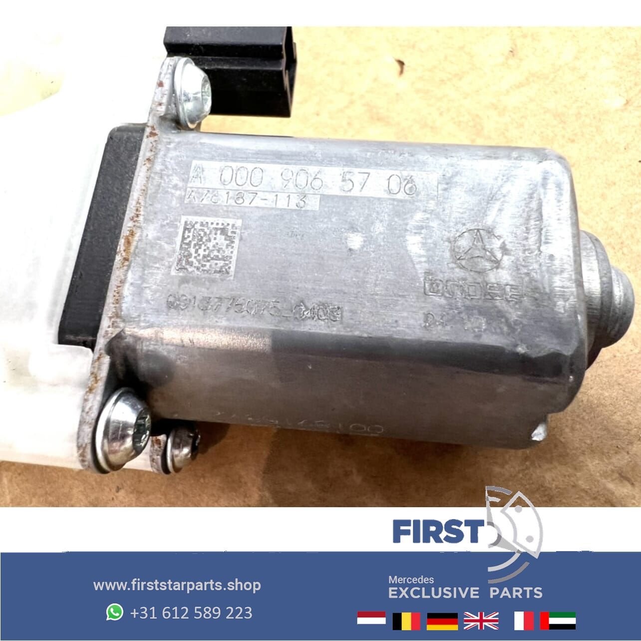 A000906281064 W177 V177 RAAM MOTOR LINKS / RECHTS AANDRIJFMO, Autos : Pièces & Accessoires, Utilisé, -, -, Enlèvement ou Envoi