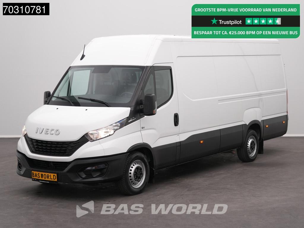 Iveco Daily 35S16 Automaat 160PK L3H2 Airco Camera Parkeerse, Auto's, Bestelwagens en Lichte vracht, Automaat, Stof, Gebruikt