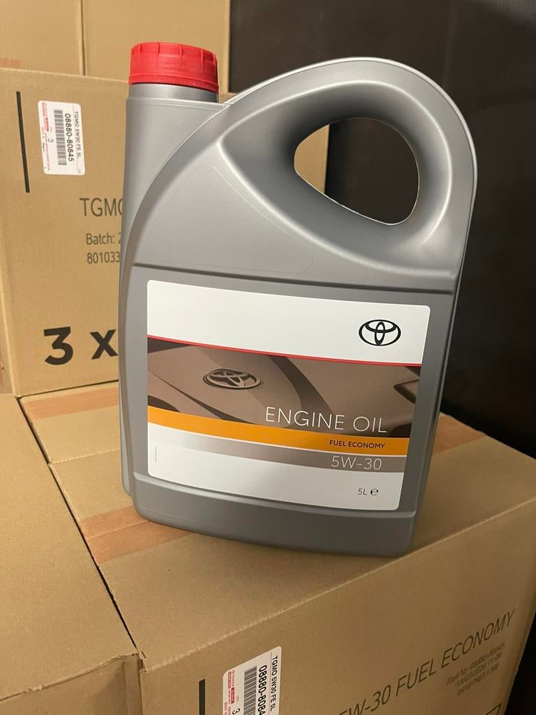 Originele Toyota Motorolie  5W-30 Fuel Economy - 5L -, Ophalen of Verzenden
