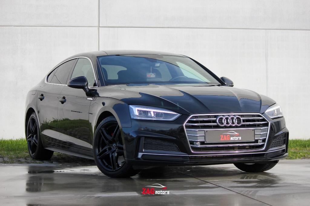 Audi A5 Sportback 2.0 TFSI S line – 2018 - 12M Garantie, Auto's, Audi, Voorwielaandrijving, Testrit aan huis, Stof, 4 cilinders