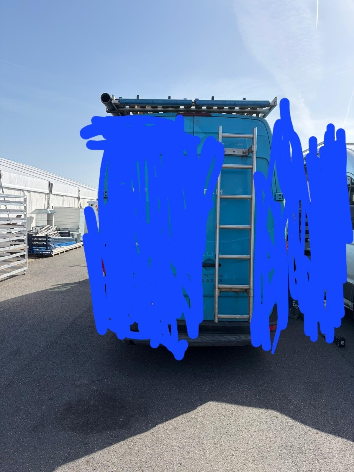 dak drager en ladder sprinter en crafter maxi, Auto's, Particulier, Te koop
