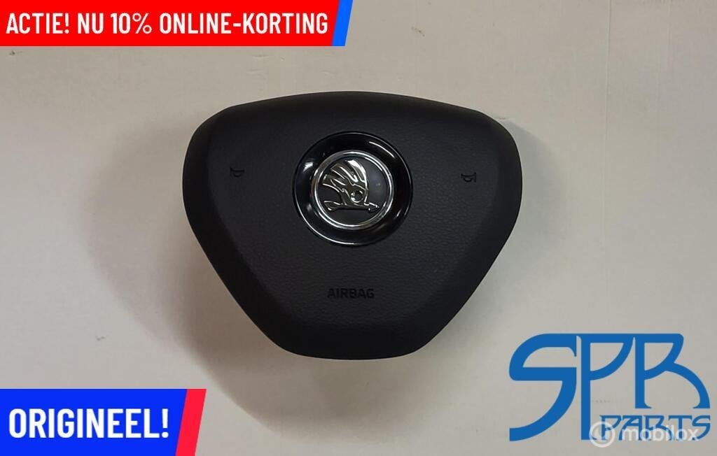 Stuurairbag origineel NIEUW SKODA SUPERB FACELIFT 3T0880201G, Auto-onderdelen, Nieuw, Ophalen of Verzenden, Skoda, Skoda