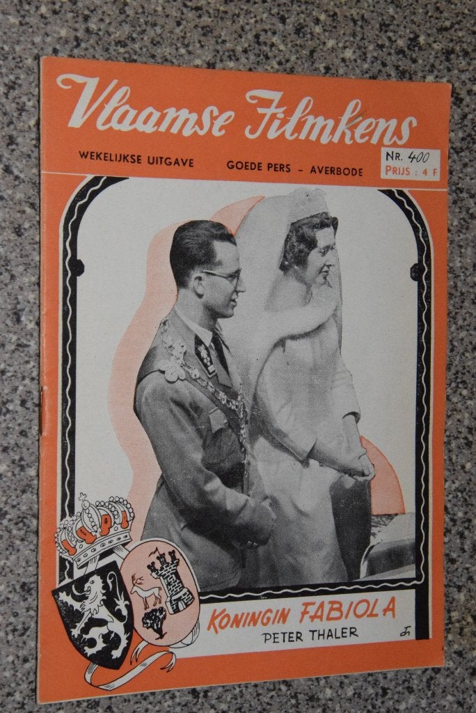 Vlaamse Filmkens. Koningin Fabiola., Enlèvement ou Envoi, Peter Thaler, Utilisé, 20e siècle ou après
