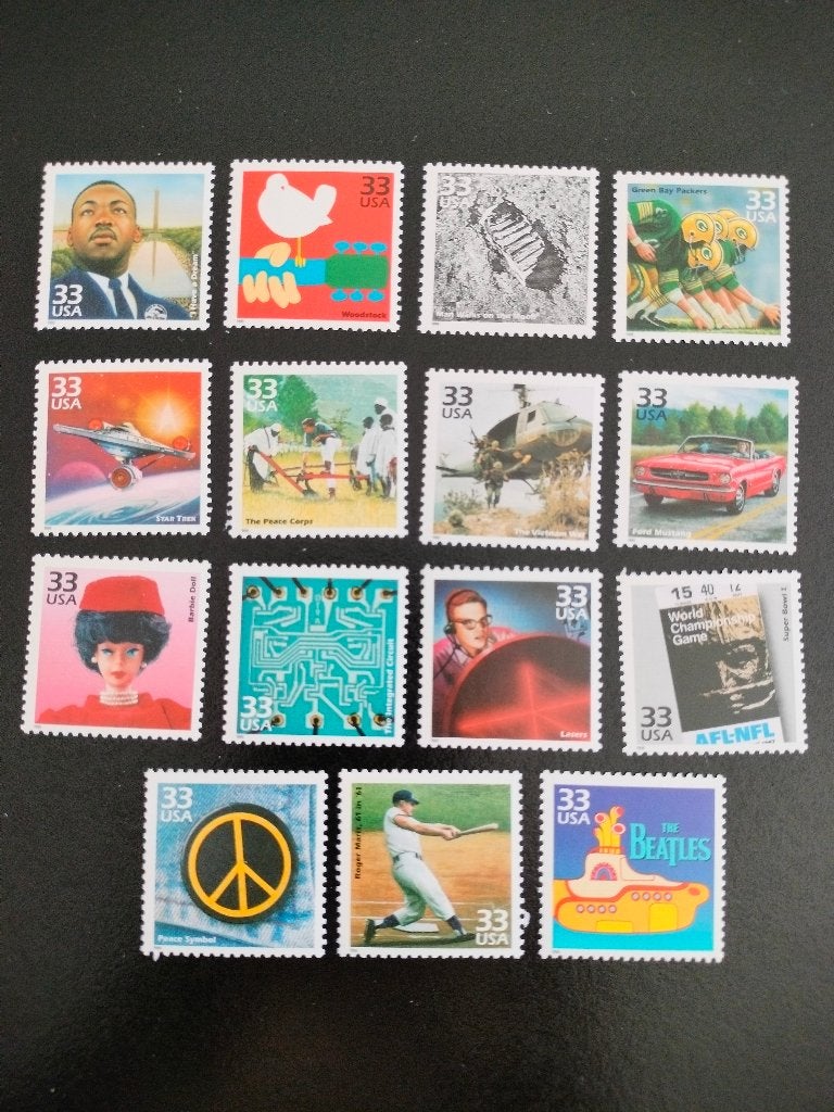 États-Unis 1999 - début du XXe siècle - années 1960 **, Envoi, Non oblitéré, Amérique du Nord