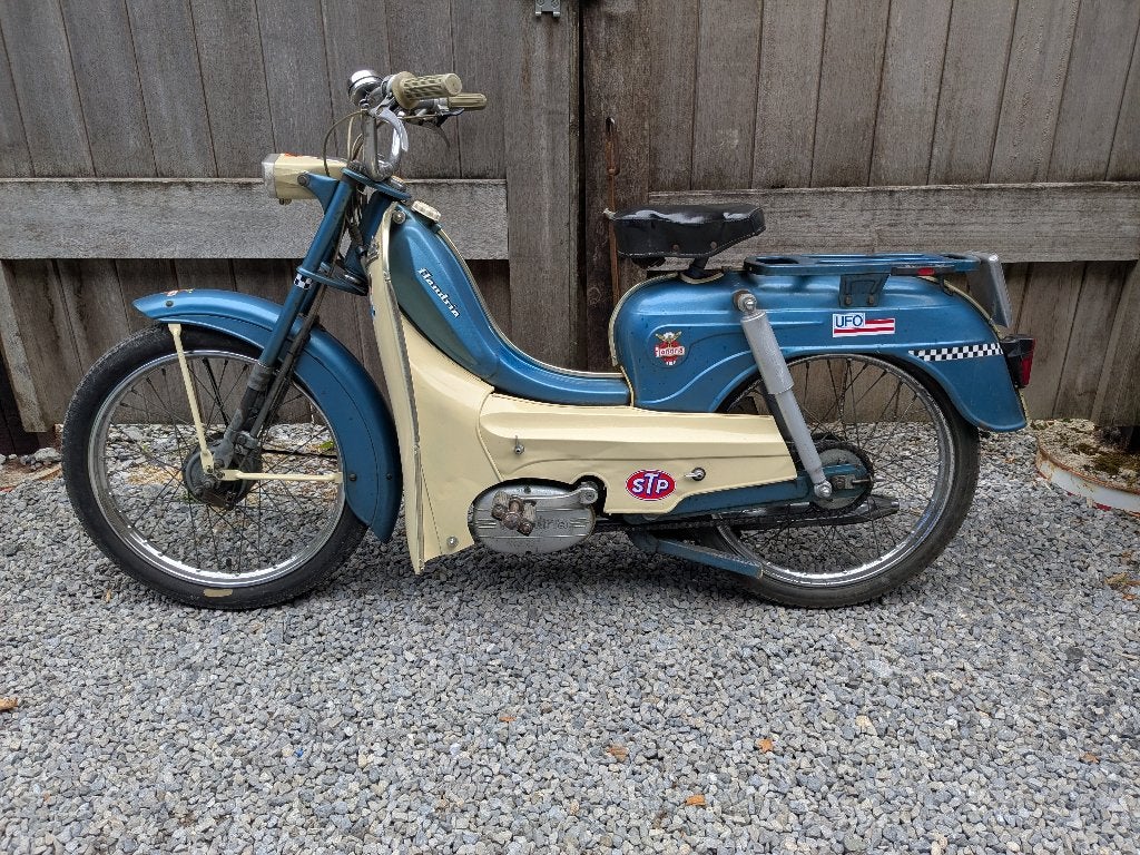 Flandria, Fietsen en Brommers, Brommers | Oldtimers, Ophalen, 3 versnellingen, 50 cc, Overige merken