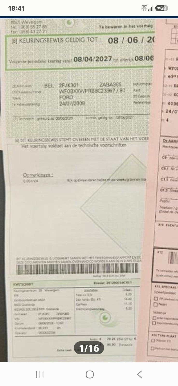 Ford Ka 65 000 km, Autos, Argent ou Gris, 1299 cm³, Ka, Boîte manuelle