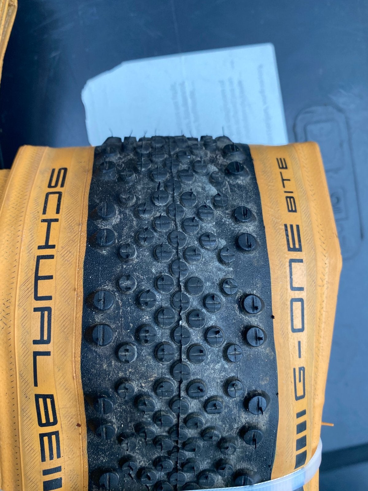Schwalbe g-one bite 40mm, Caoutchouc, Pneu, Enlèvement ou Envoi, Comme neuf