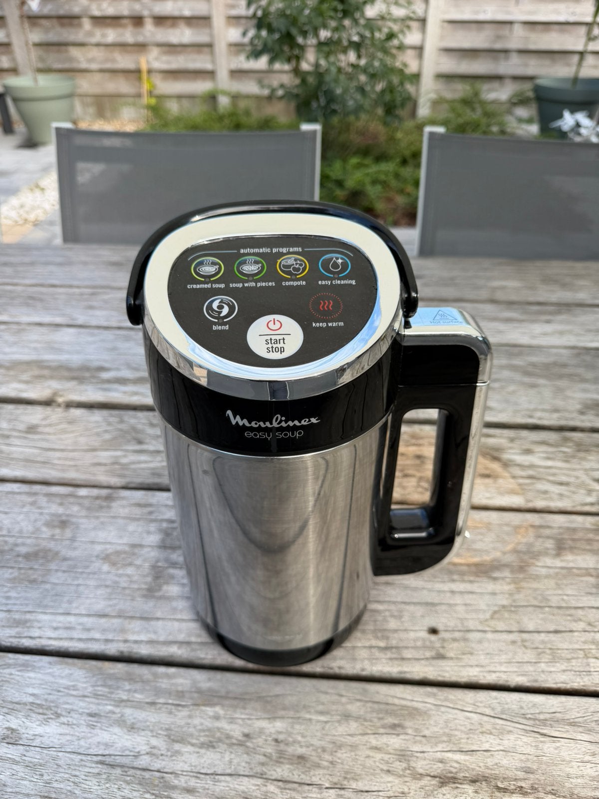 Soepmaker te koop moulinex, Ophalen, Zo goed als nieuw