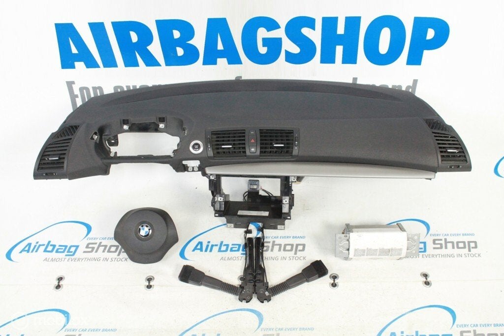 Airbag set - Dashboard zwart BMW 1 E81 E82 E87 E88 2004-2011, Enlèvement ou Envoi, Utilisé