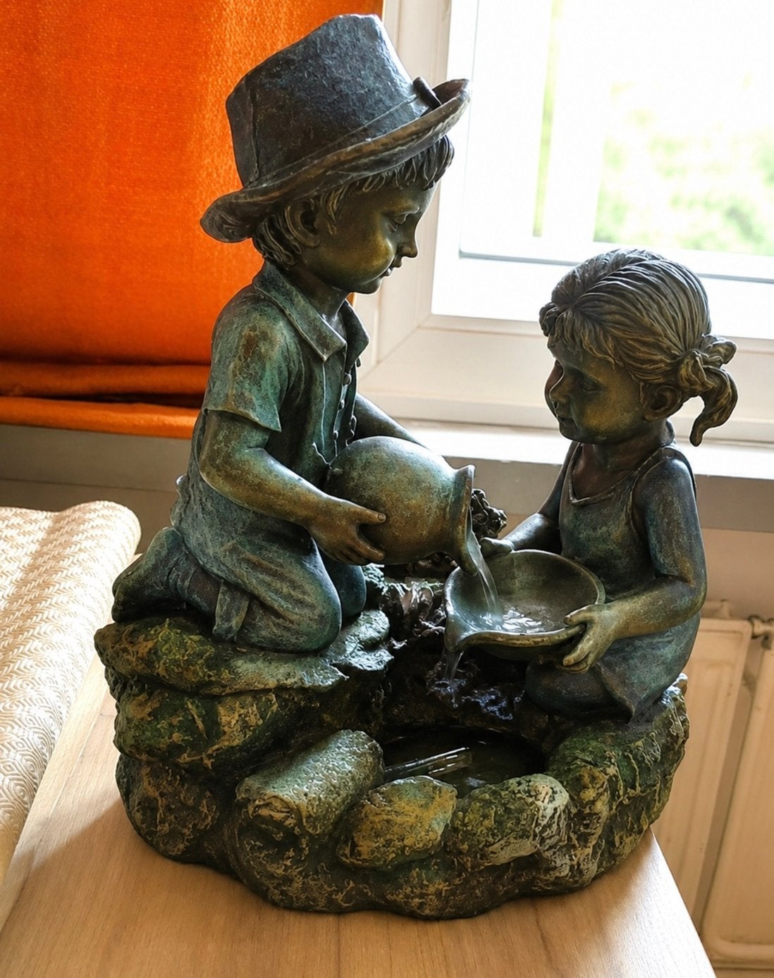 Tuinfontein, Tuin en Terras, Ophalen, Zo goed als nieuw, Fontein