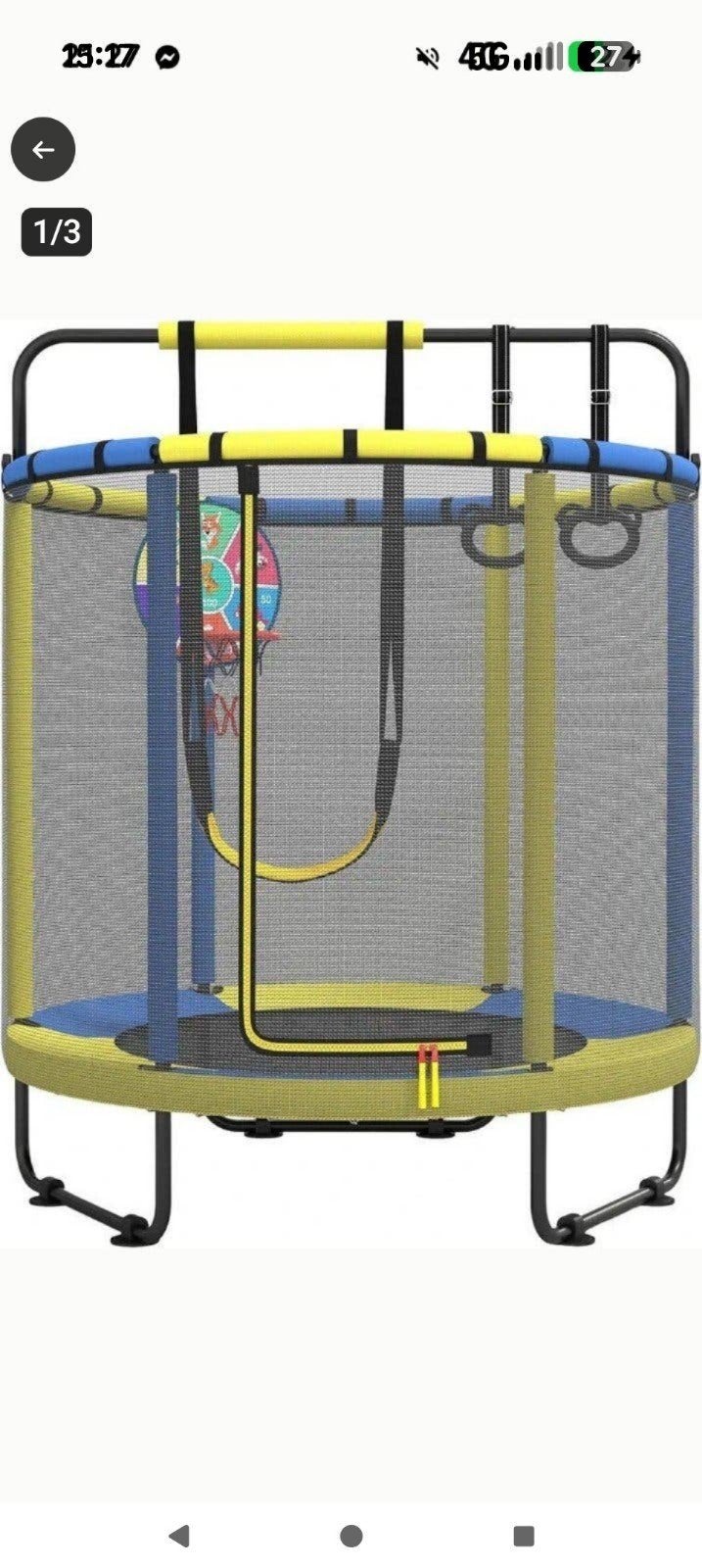 Trampoline binnen/buiten, Kinderen en Baby's, Ophalen