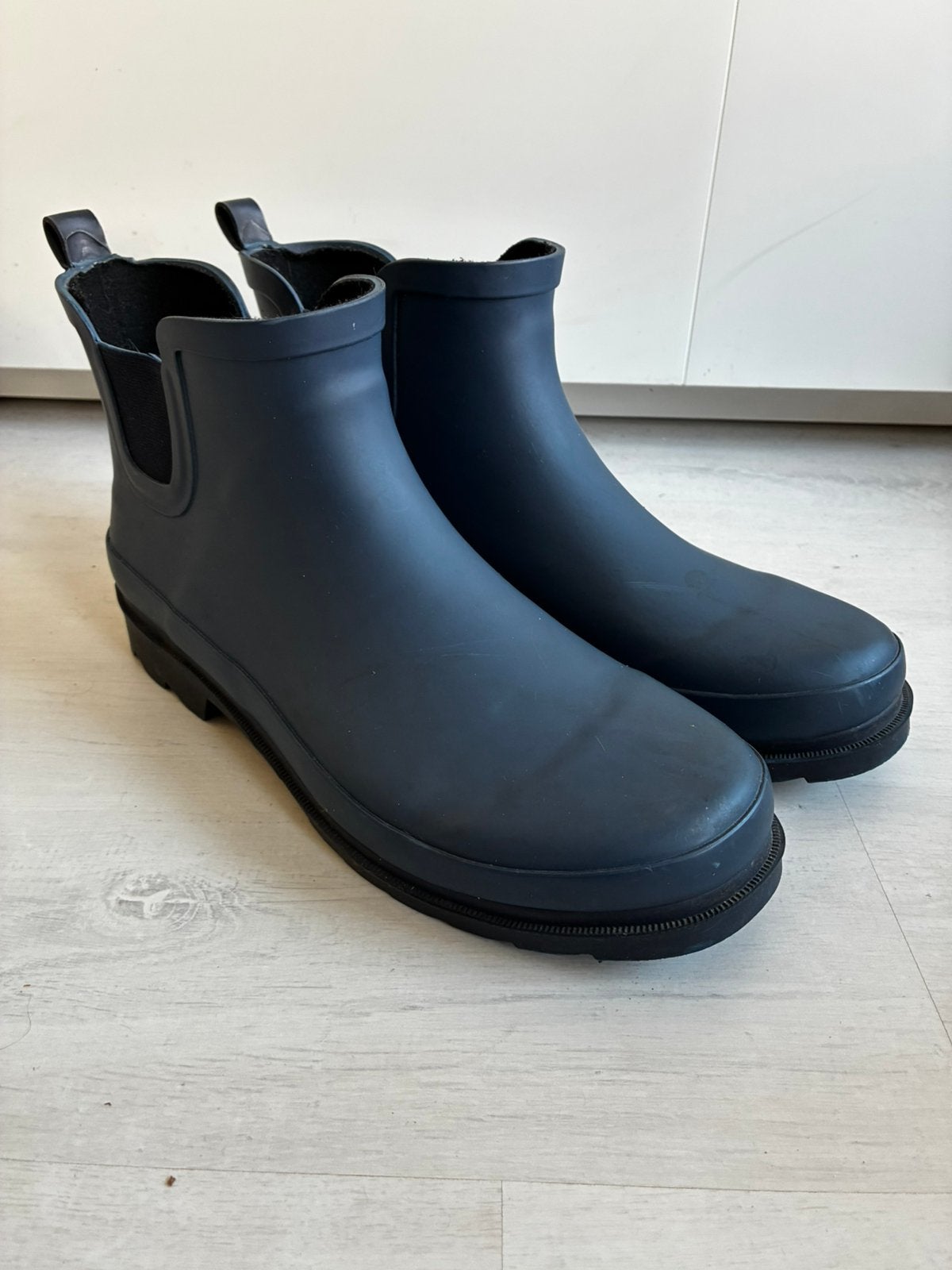 Hema rubber laarsjes maat 41/42, Bottes de pluie, Enlèvement ou Envoi, Comme neuf, Bleu