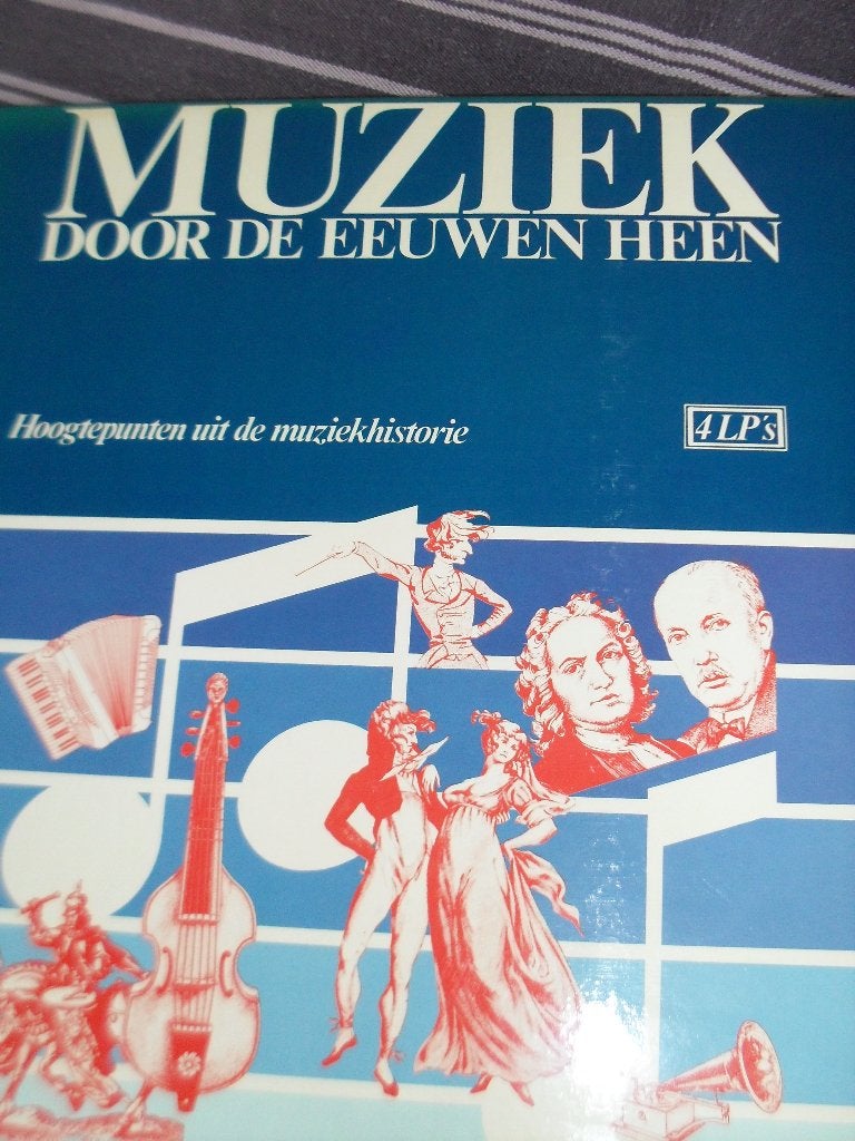 4 lp's: Muziek door de eeuwen heen, CD & DVD, Vinyles | Classique, LP, Enlèvement ou Envoi, Symphonie, Comme neuf
