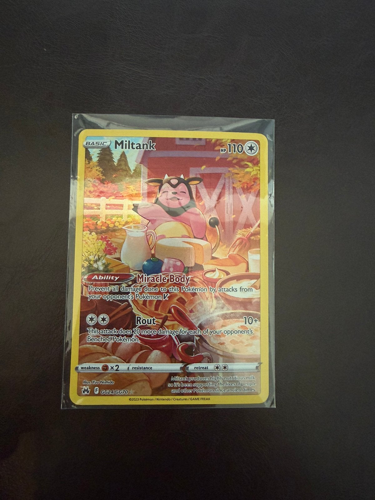 Pokémon Miltank GG24, Enlèvement ou Envoi, Utilisé, Cartes en vrac, Foil