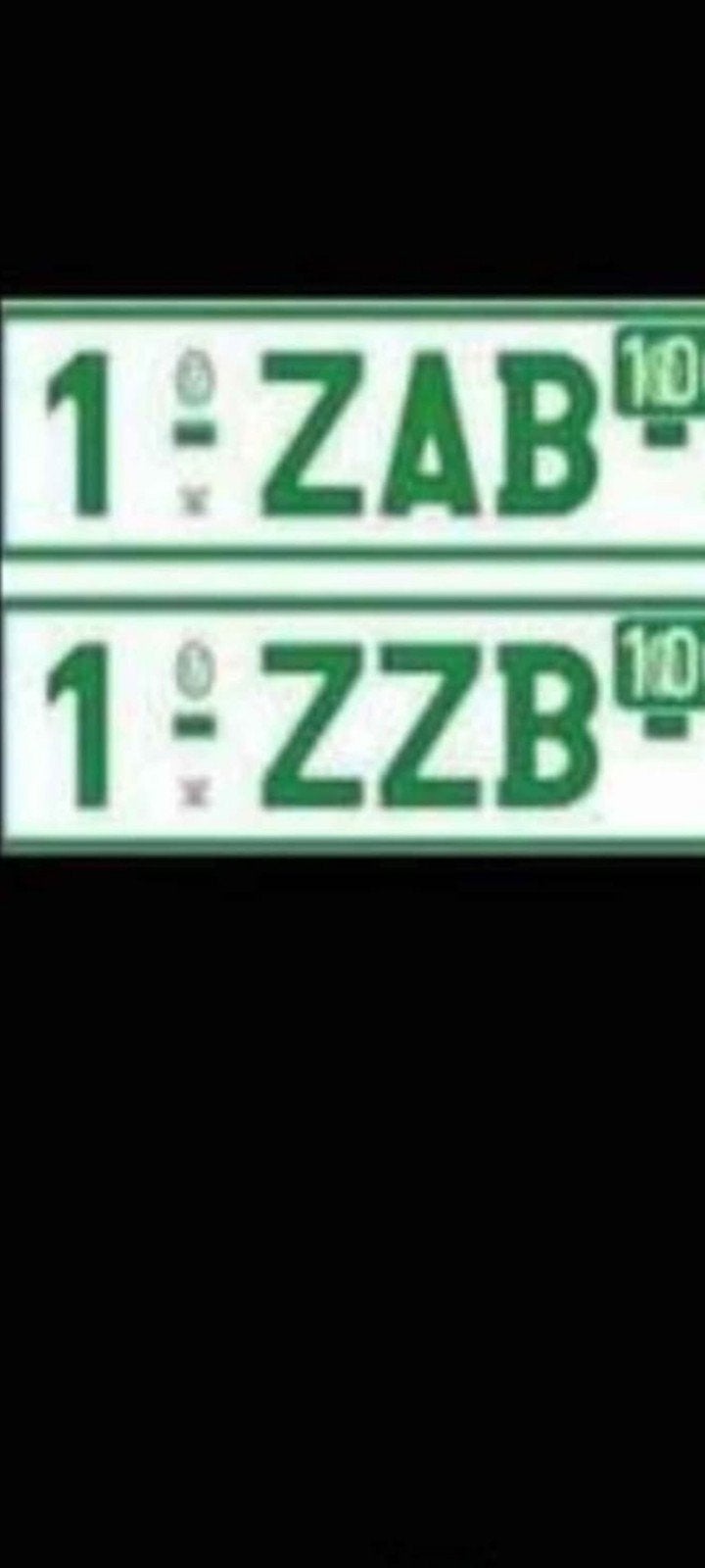 Location plaque Z- déplacements voiture, Enlèvement ou Envoi
