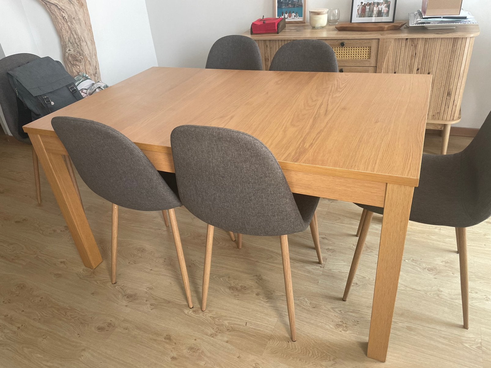 Table à manger ( rallonge), Enlèvement, Comme neuf