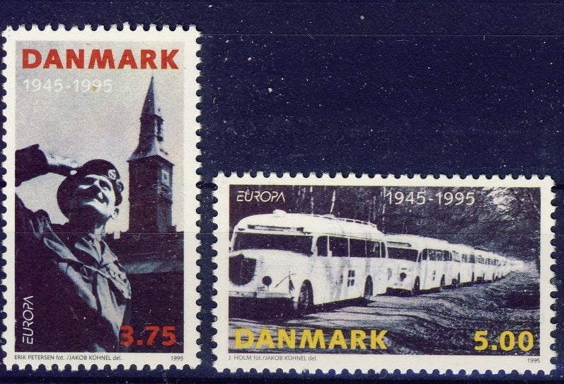 Danemark 1995 - CEPT n 1100 - 11101 **, Envoi, Non oblitéré