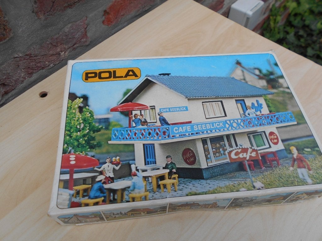 pola H0 café - nieuw in ovp, Ophalen of Verzenden, Nieuw, Brug, Tunnel of Gebouw