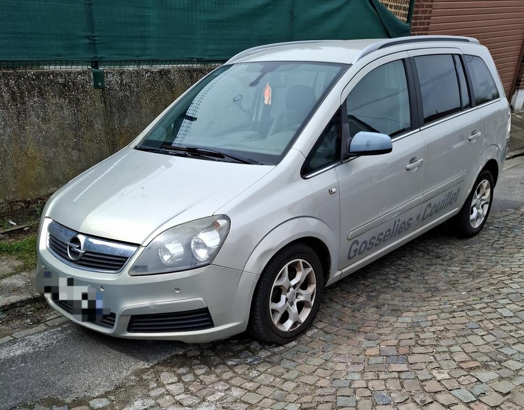 Opel Zafira 1.9 CDTI automaat 7-zits, Monovolume, Zwart, Overige bekleding, 7 zetels