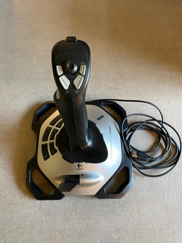 Joystick pour PC Logitech Extreme 3D Pro, Informatique & Logiciels, Joysticks, Utilisé, Enlèvement ou Envoi