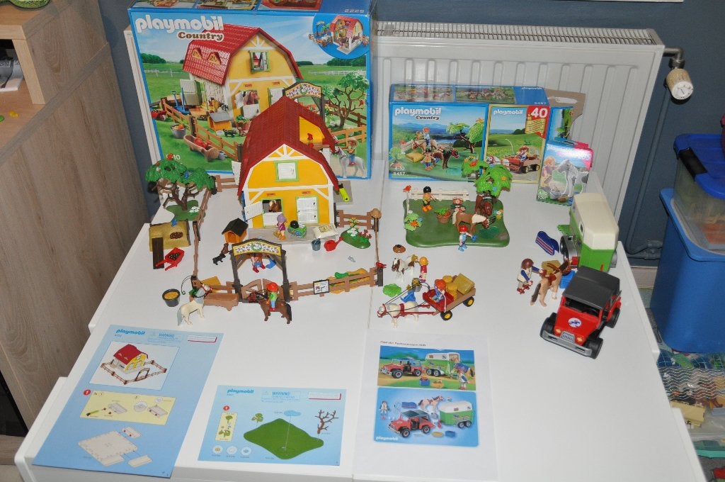 Pakket playmobil ponyranch, Kinderen en Baby's, Speelgoed | Playmobil, Ophalen