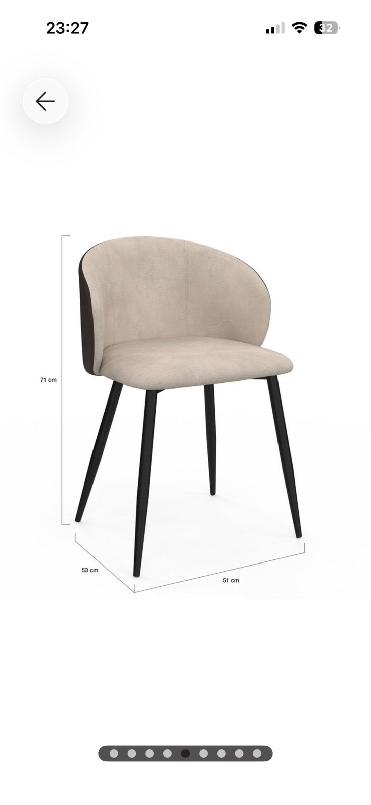 LOT DE 4 CHAISES DE SALLE A MANGER NEUVES LIVRAISON COMPRISE, Enlèvement ou Envoi, Neuf, Quatre