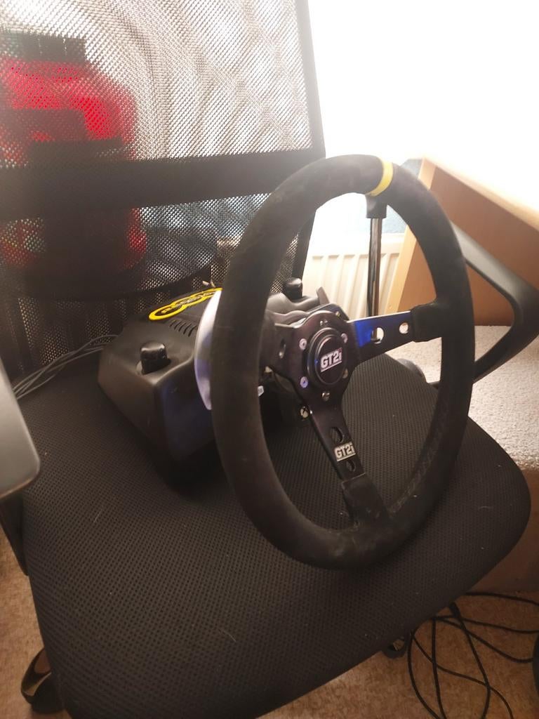 Logitech G920 Xbox/PC, Games en Spelcomputers, Ophalen, Zo goed als nieuw, Stuur of Pedalen