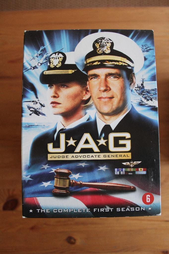 JAG  seizoen 1-2-3-4-5          span. militaire serie!, Cd's en Dvd's, Vanaf 12 jaar, Ophalen of Verzenden, Zo goed als nieuw