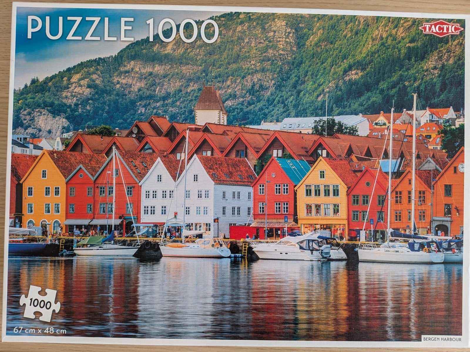 Puzzle Bergen 1000 pieces, Enlèvement, 500 à 1500 pièces, Comme neuf, Puzzle