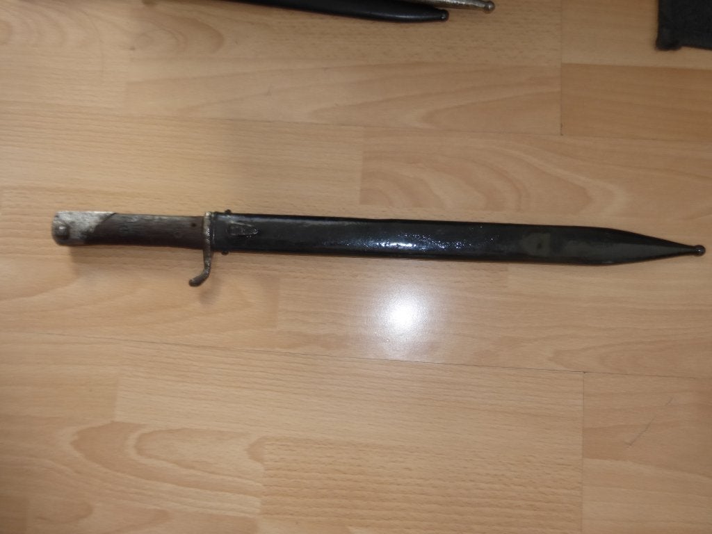 Baionnette Mauser S.14 type 2  Gottsho ww1, Collections, Objets militaires | Général, Envoi, Armée de terre, Couteau ou Poignard