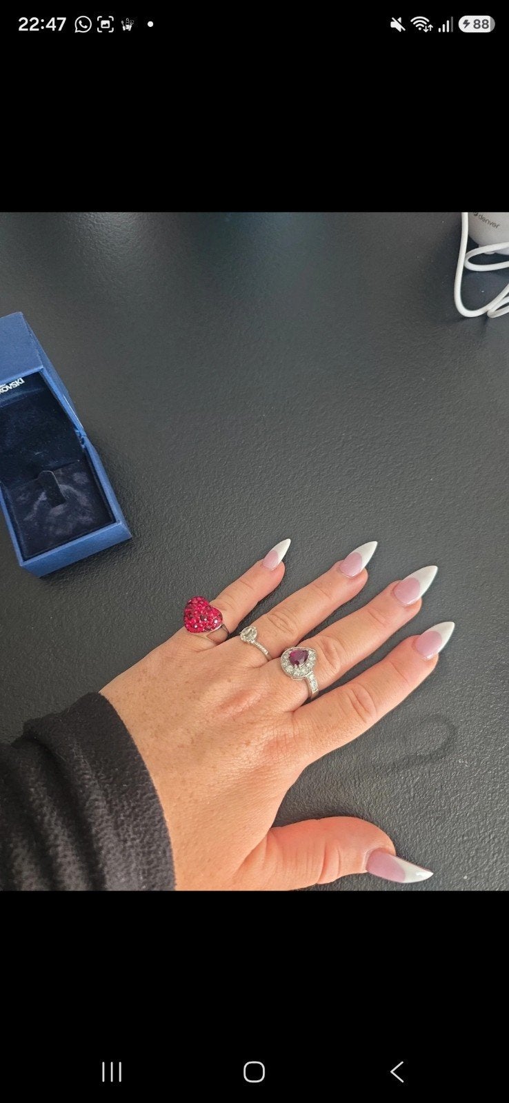 swarovski ring vintage, Ophalen