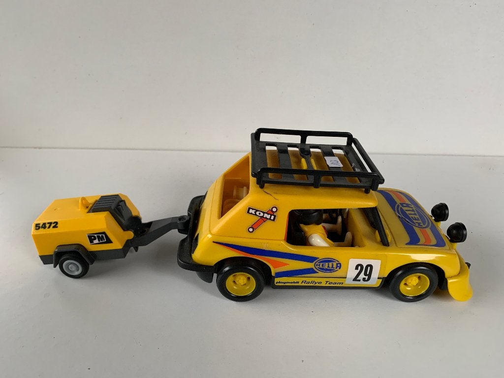 PLAYMOBIL VINTAGE RACINGCAR, Enlèvement ou Envoi, Utilisé, Véhicule, Sports & action