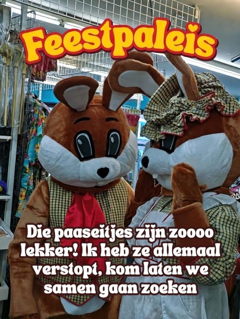 paashaas mascot, Divers, Pâques, Comme neuf, Enlèvement