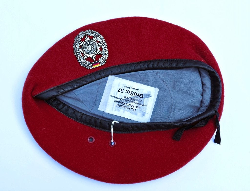 Bundeswehr Feldjäger baret., Ophalen of Verzenden