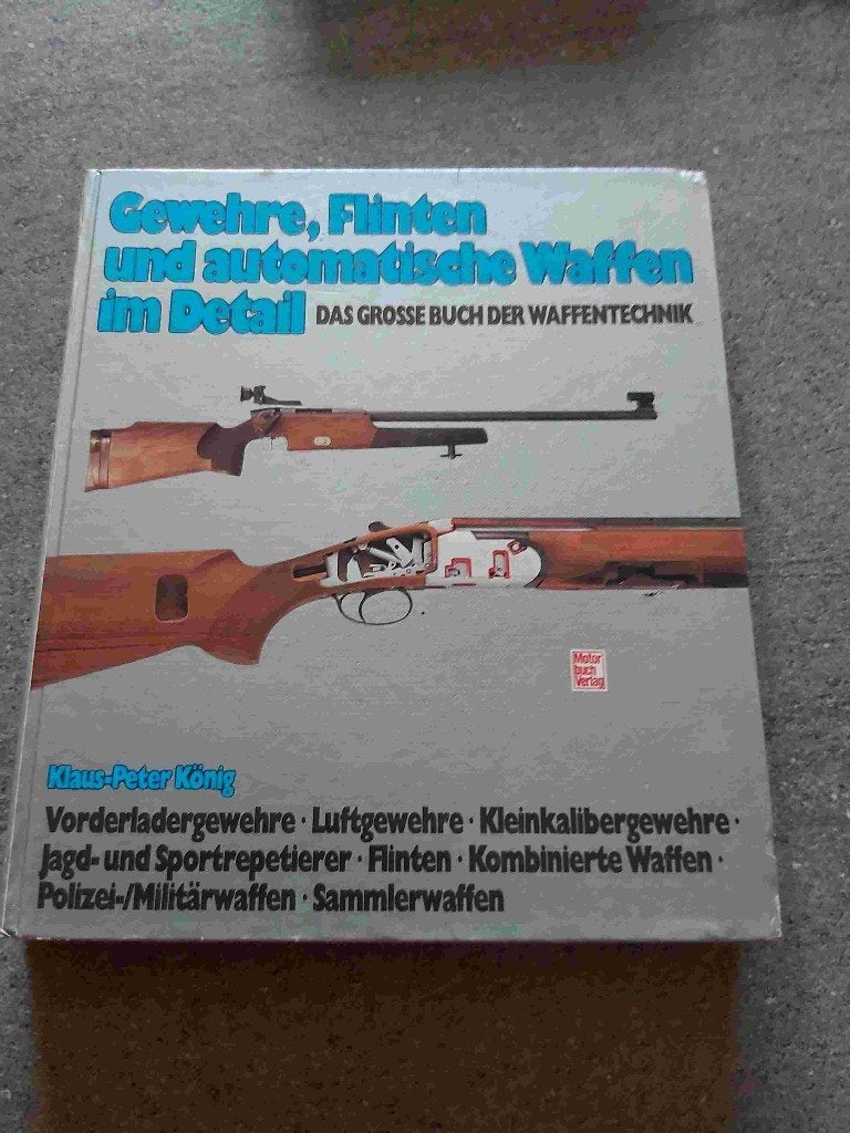 Duitsland Geweer Oorlog Jacht Leger Armée Obus Mauser, Livres, Guerre & Militaire, Envoi, Utilisé, Général
