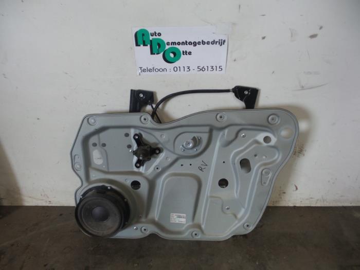 Mécanique vitre 2portes avant droite d'un Volkswagen Caddy, Autos : Pièces & Accessoires, Volkswagen, -, 3 mois de garantie, Utilisé