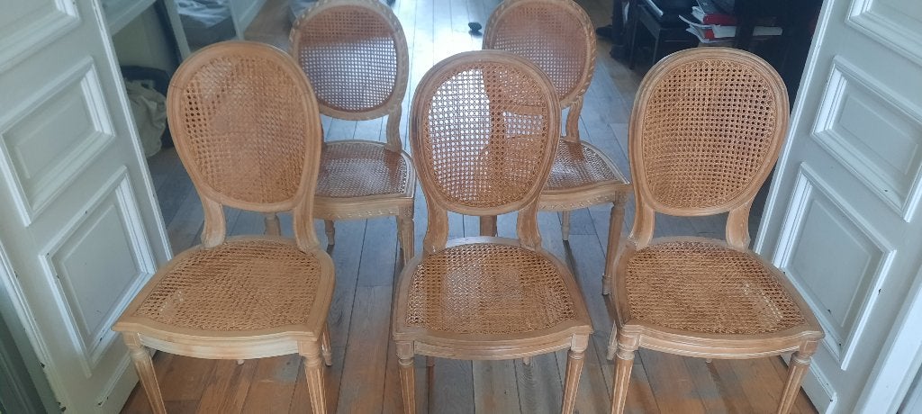 Chaises à saisir, Autres couleurs, Enlèvement, Bois, Cinq, Six Chaises ou plus