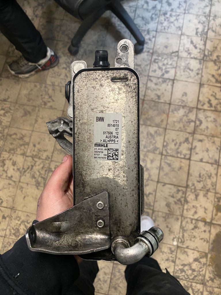 oliekoeler b47, Ophalen, Gebruikt, BMW