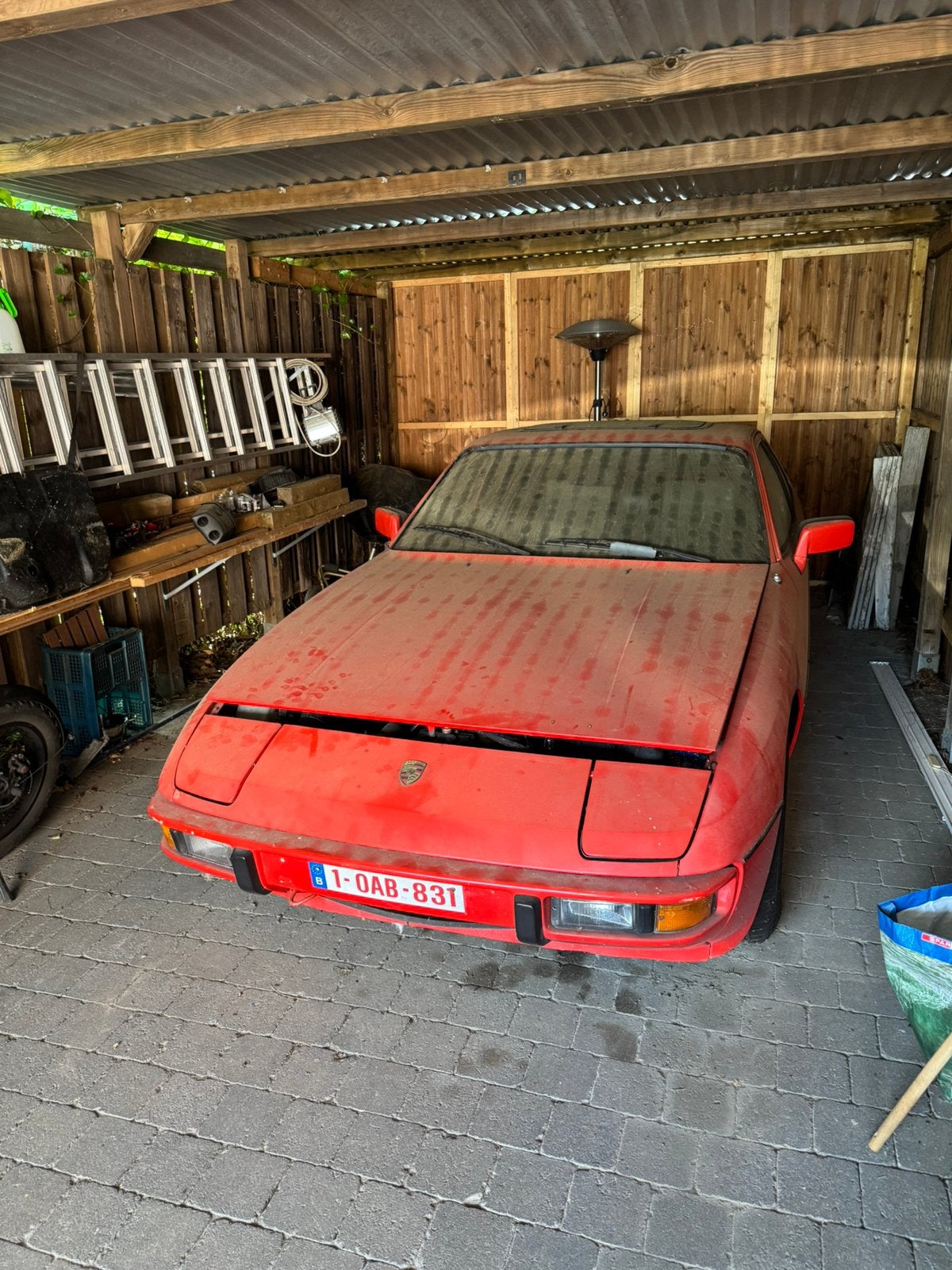 Porsche 924, Ophalen, Porsche